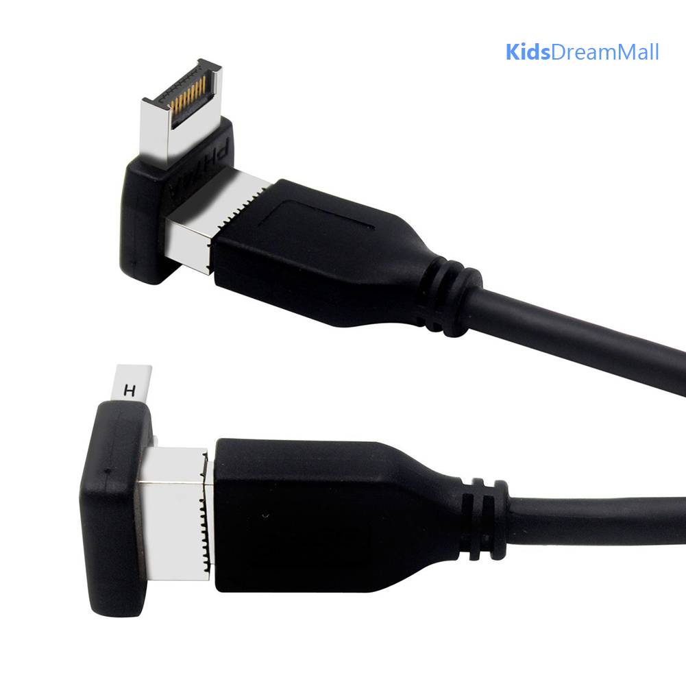 Bộ Chuyển Đổi USB 3.1 Type E 90 Độ Phía Trước USB C Cho Bo Mạch Chủ PC
