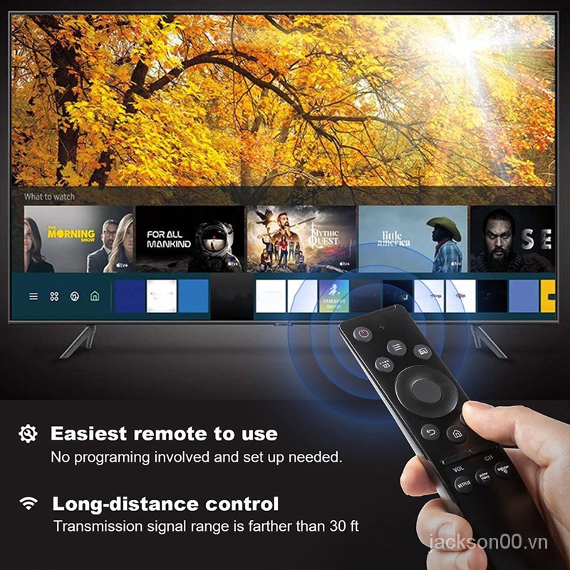 Điều Khiển Từ Xa Thay Thế Chuyên Dụng Cho TV Thông Minh Samsung HDTV 4K UHD