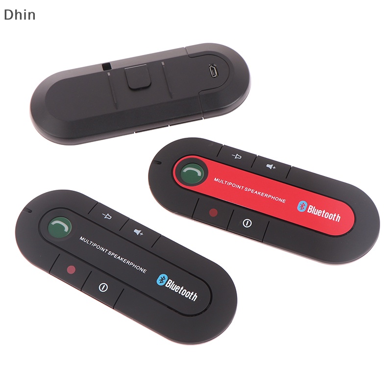 Bộ Loa Bluetooth MP3 Kẹp Tấm Che Nắng Mini Cho Xe Hơi