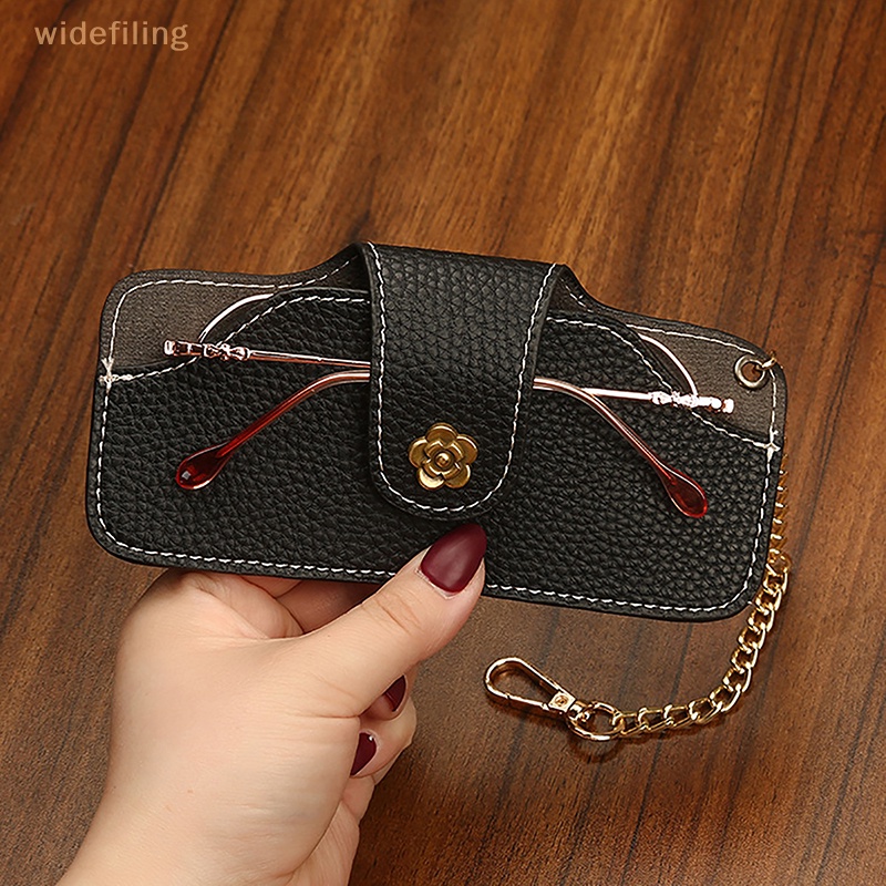 Túi Da Đựng Mắt Kính Chống Nắng Di Động Dễ Thương Cho Nam Và Nữ