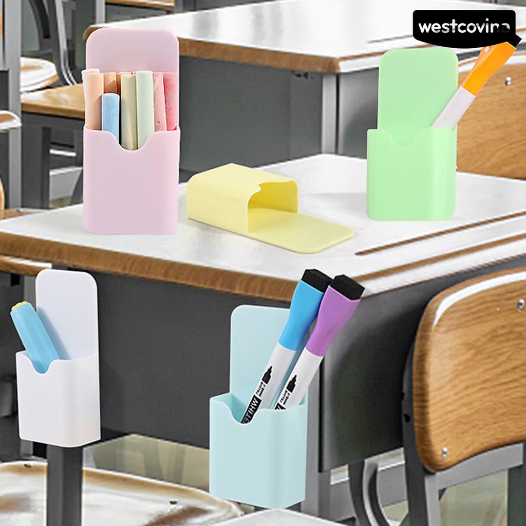 [WSTN]✎Bộ 4 Giá Đỡ Bút Đánh Dấu Có Giác Hút Mạnh Chống Rơi Vỡ Dễ Sử Dụng