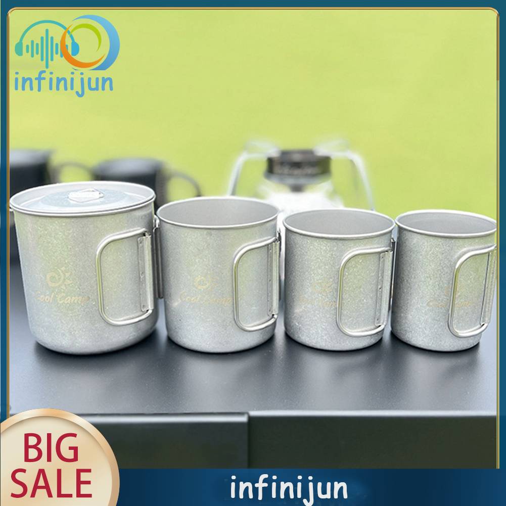 Set 4 Cốc Nước Siêu Nhẹ Tiện Dụng Khi Đi Cắm Trại