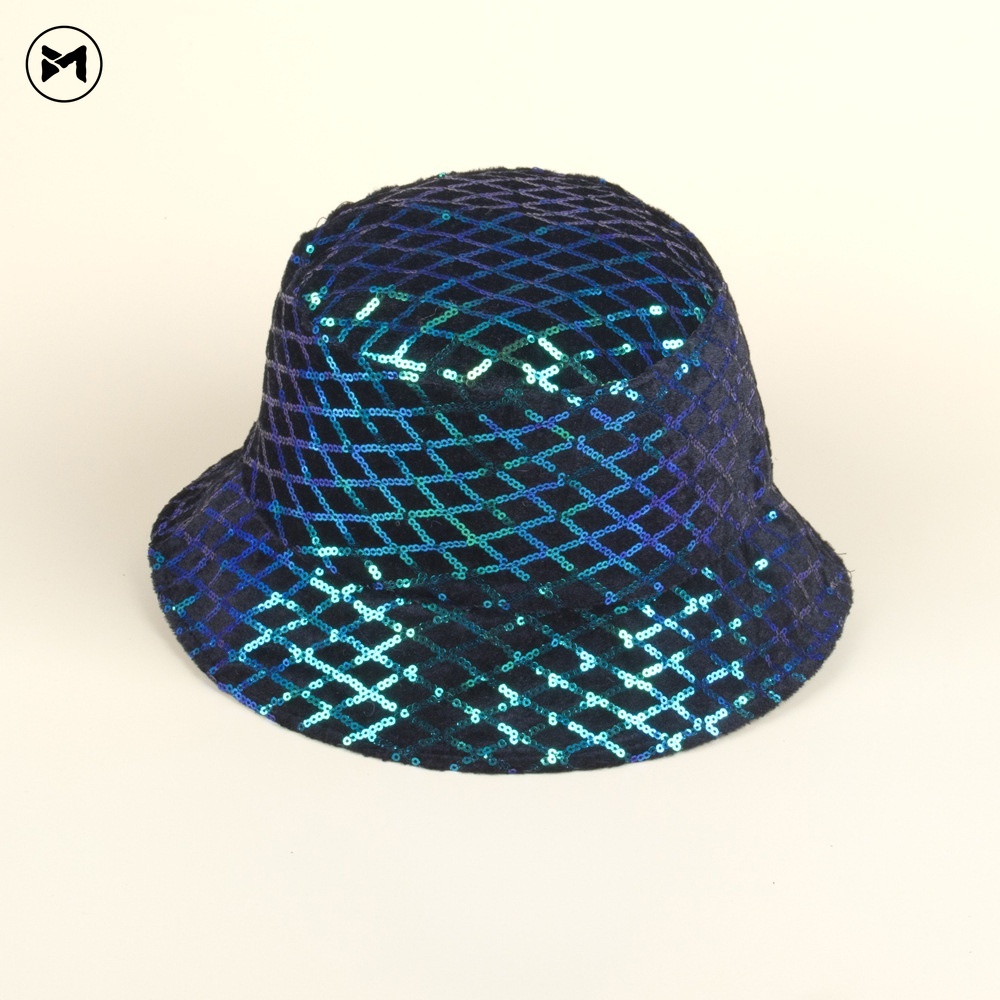 Nón Tai Bèo Chống Nắng Mẫu Mới 2023 Đính Kim Sa Lấp Lánh Thời Trang Đường Phố