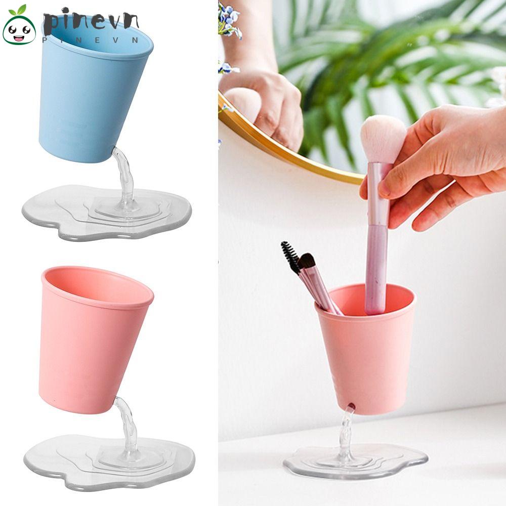 PINEVN Giá Đỡ Bút / Mỹ Phẩm Nổi Trên Mặt Nước Sáng Tạo