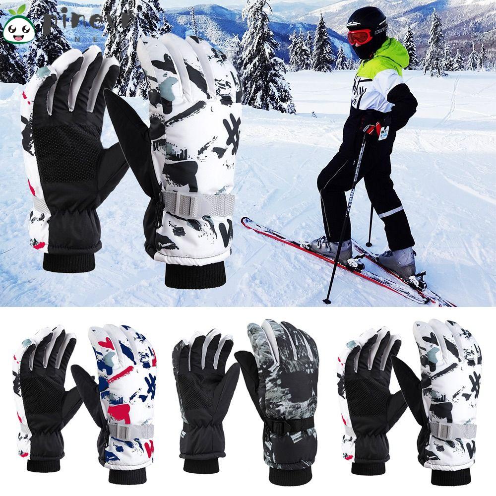 PINEVN Găng Tay Trượt Tuyết Chống Gió / Thấm Nước Thoải Mái Cho Bé