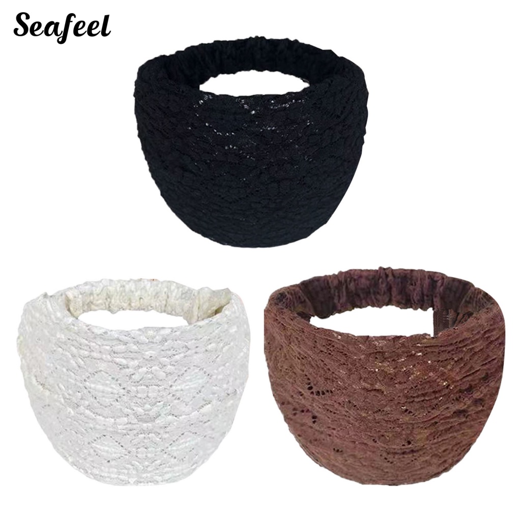 Sf_ Băng Đô Bản Rộng Mỏng Co Giãn Chống Trượt Sử Dụng Hàng Ngày Cho Nữ