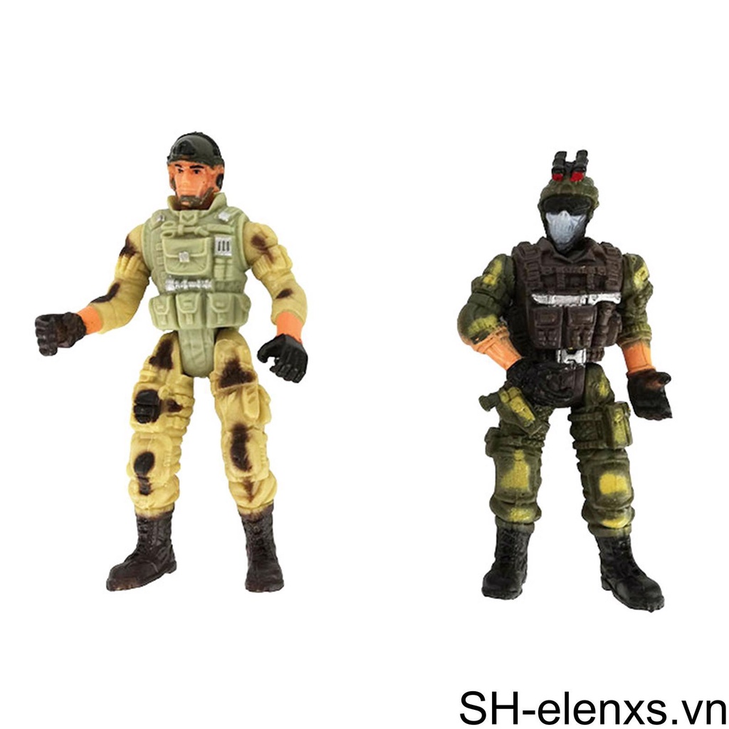 Bộ Sưu Tập Mô Hình Người Lính Mỹ Có Khớp Cử Động 6 Cái
