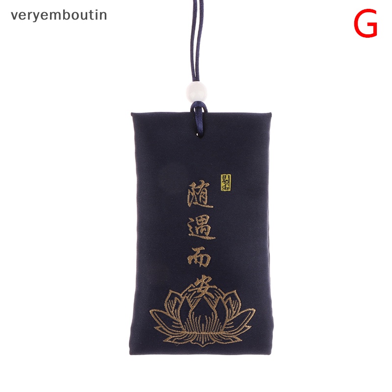 Túi Thơm May Mắn Thêu Hình Cầu Nguyện Bảo Vệ Sức Khỏe Cho Sức Khỏe
