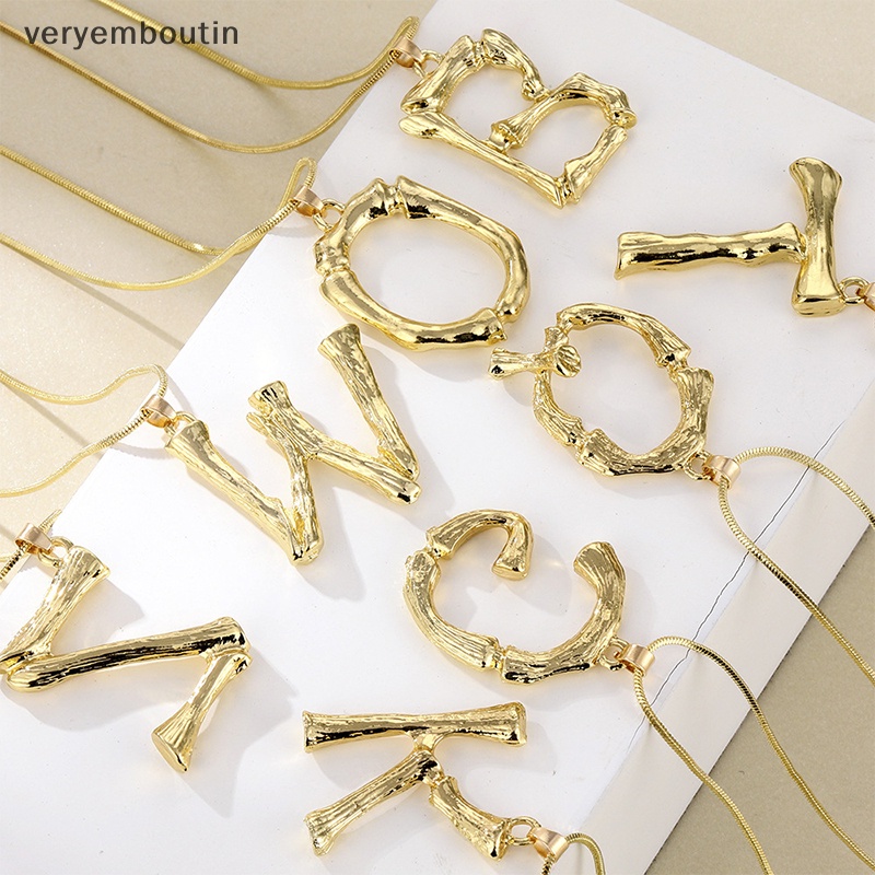 Vòng cổ Mặt 26 Chữ Cái Bằng Kim Loại Thời Trang Dành Cho Nữ