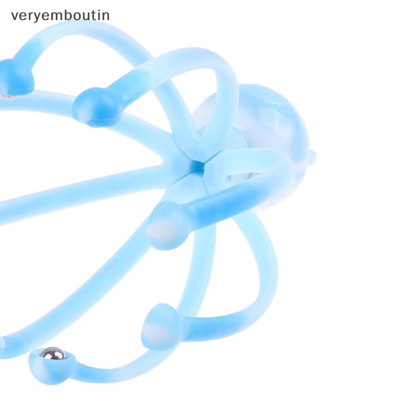 Dụng Cụ Mát Xa Đầu Hình Bạch Tuộc Giúp Giảm Căng Thẳng