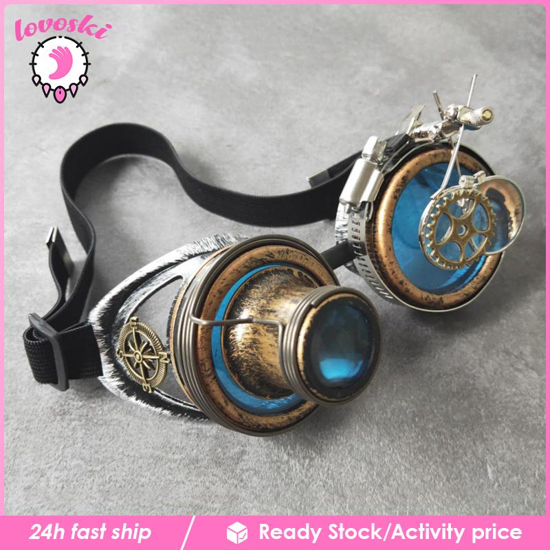 Kính Mát Thời Trang Steampunk Phong Cách Punk Gothic Cho Nam Và Nữ