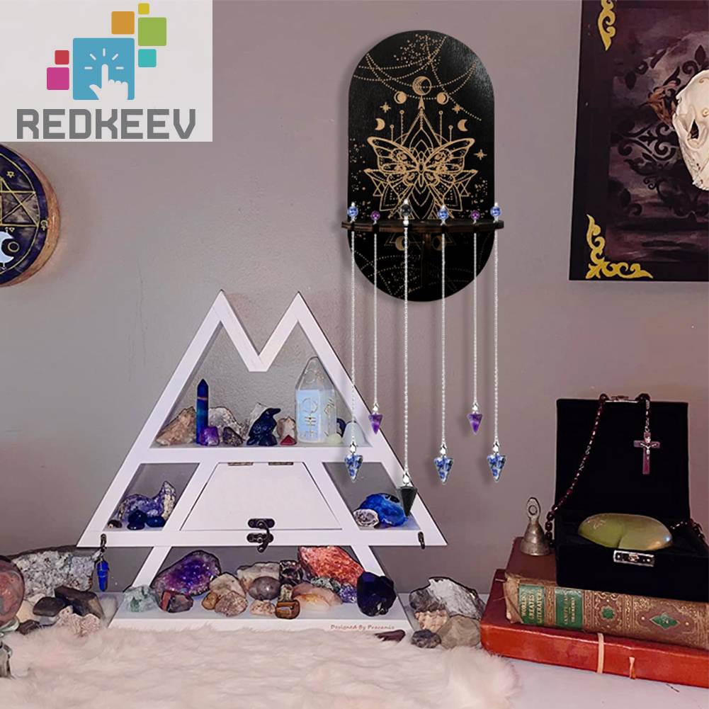 Giá Đỡ Trưng Bày Trang Sức Bằng Gỗ Treo Tường Tái Sử