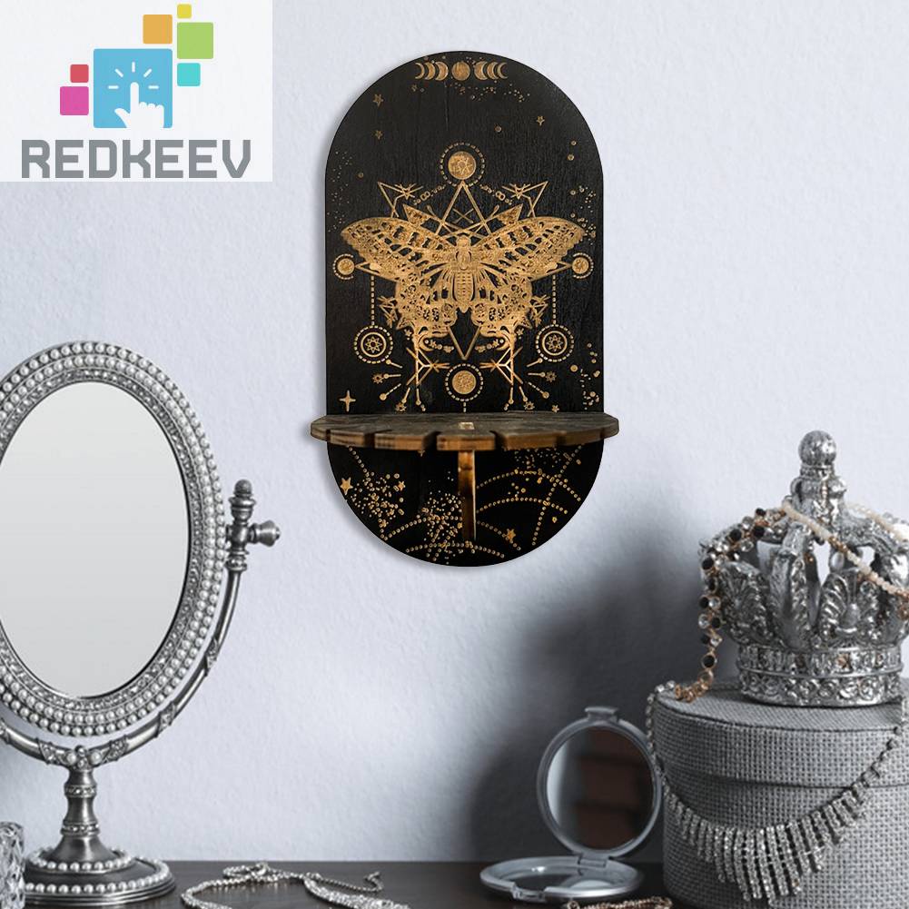 Giá Đỡ Trưng Bày Trang Sức Bằng Gỗ Treo Tường Tái Sử