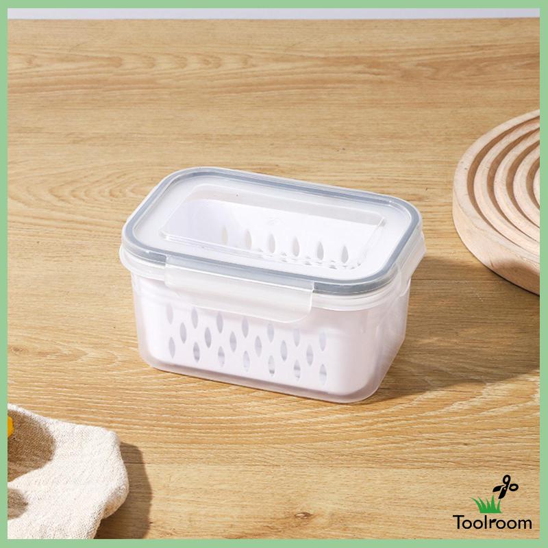 Rổ Đựng Rau Củ Quả Có Thể Tháo Rời Tiện Dụng Cho Tủ Lạnh