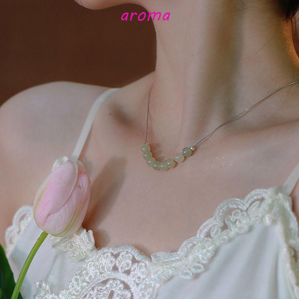 AROMA Vòng cổ Phong Cách Retro Sang Trọng Cho Nữ