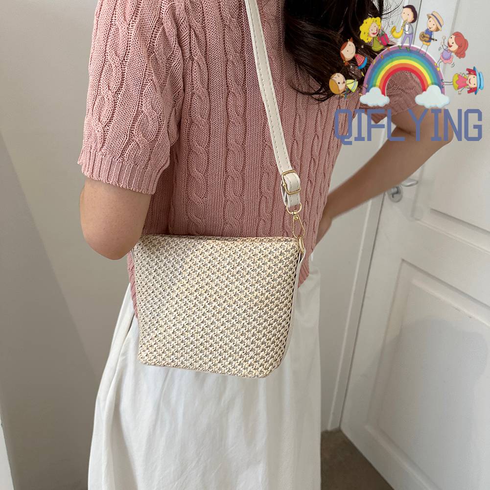 Túi Xách Đan Rơm Thời Trang Công Sở Cho Nữ