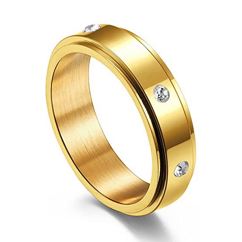 Ygt Nhẫn Xoay Bằng Thép Titan Giúp Giảm Căng Thẳng Dành Cho Nam Và Nữ
