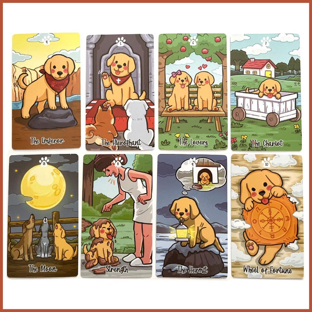 Bộ Bài Tarot bhsydvn Kích Thước Lớn 10.3 * 6cm