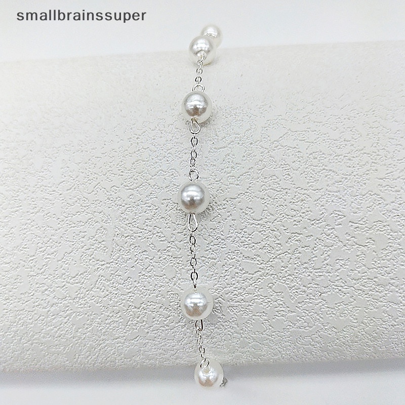 Vòng Tay Chuỗi Hạt Màu Vàng / Bạc Phong Cách Đường Phố Đơn Giản Thời Trang Cho Nữ SBS