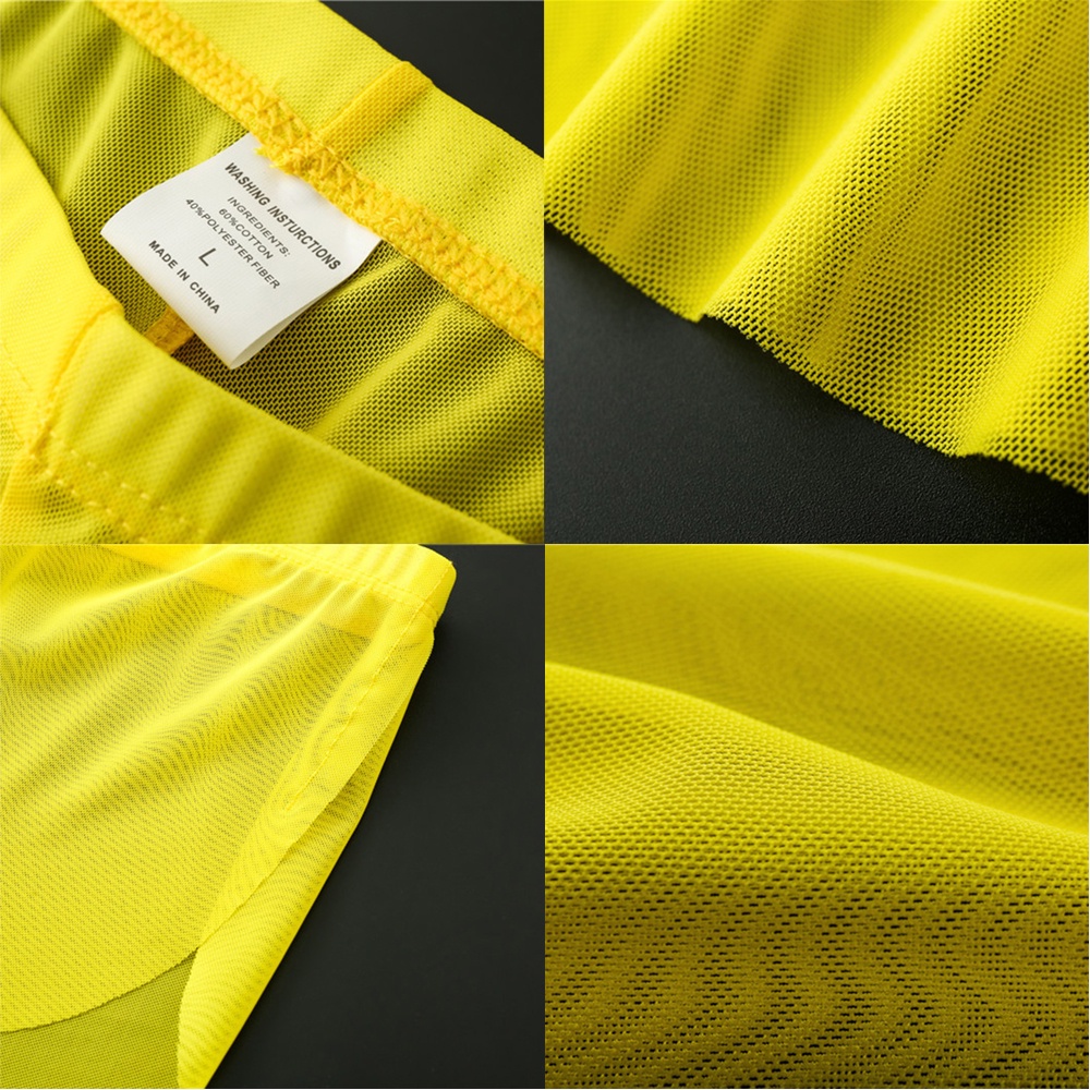 Quần Lót Boxer Acrylic Màu Trắng Đen Cho Nam Giới