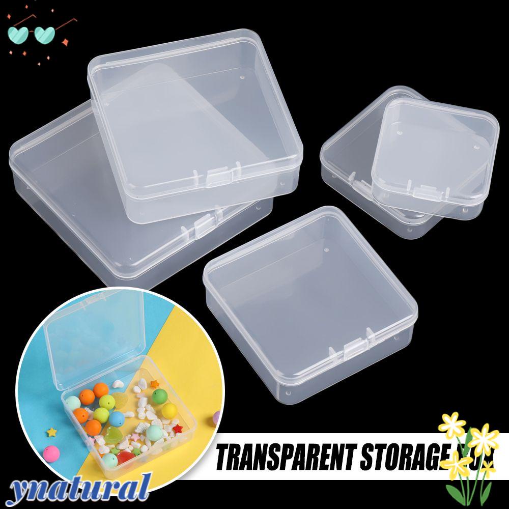 YNATURAL Hộp Đựng Dụng Cụ Câu Cá Bằng Nhựa Trong Suốt Tiện Dụng Ốp