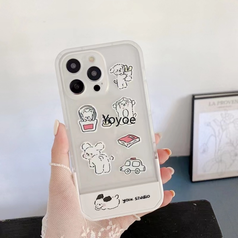 Ốp Điện Thoại Silicon Mềm Chống Sốc Có Giá Đỡ Tàng Hình Hai Màu Cho iPhone 14 Pro Max 13 12 11 XR XS X SE 7 8 Plus