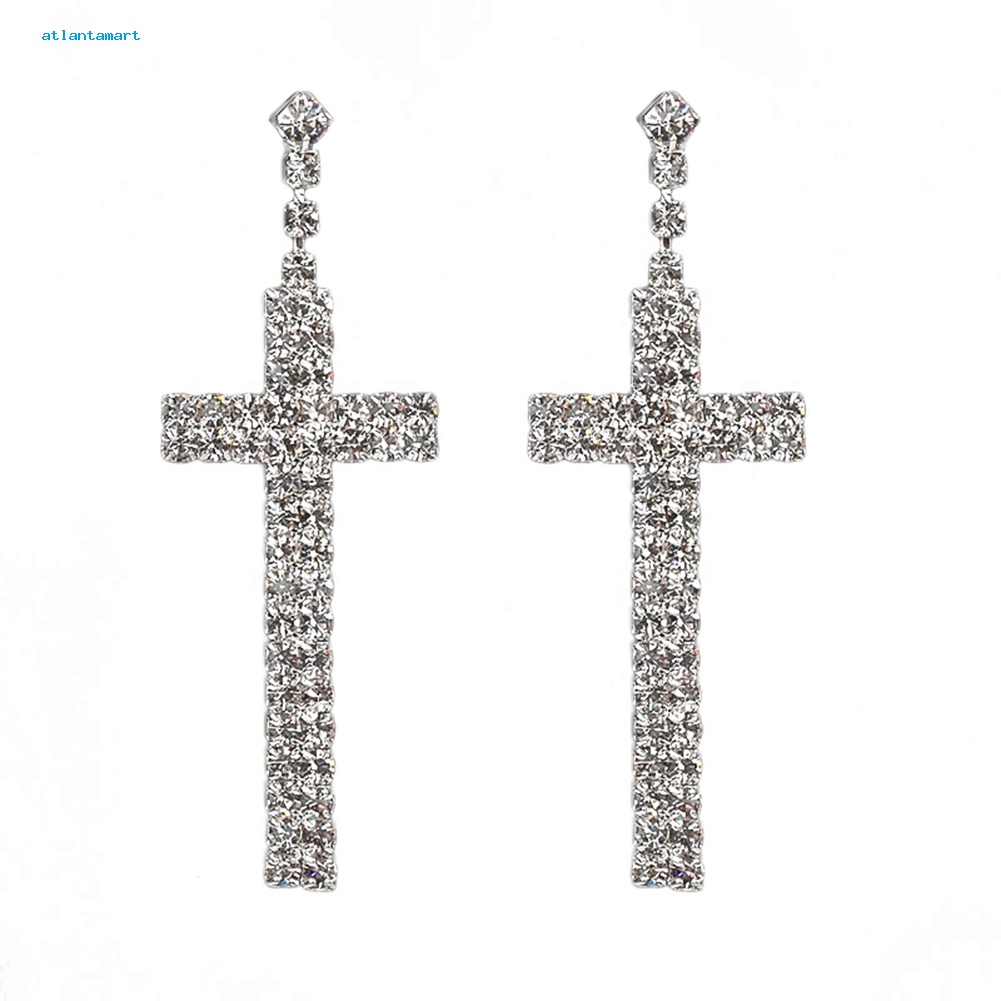 Túi Đựng Đồ Dùng Cao Cấp Tiện Dụng| Bông Tai HìNh Chữ ThậP ĐíNh Đá NhiềU MàU SắC