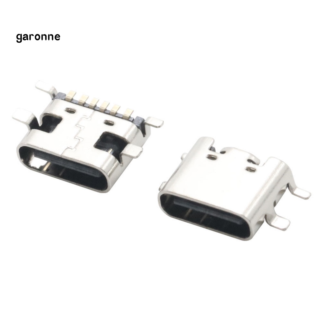 Set 10 Ổ Cắm 31 Lỗ Cắm Type-C 6 Chấu Bằng Thép Không Gỉ