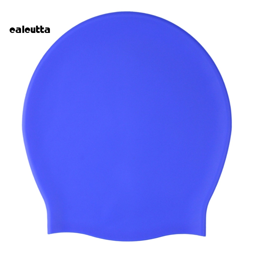 Mũ Bơi Silicon Mềm Co Giãn Tốt Thoáng Khí Chống Thấm Nước Màu Trơn Dành Cho Nam Nữ