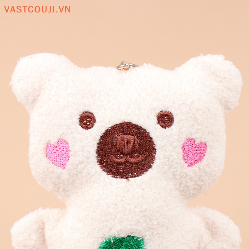 Móc Khóa Gấu Bông Teddy VASTJI Dễ Thương
