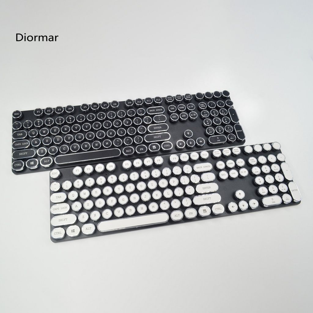 Bộ 104 Nút Bàn Phím Tròn Chống Mòn Thay Thế Cho Máy Tính