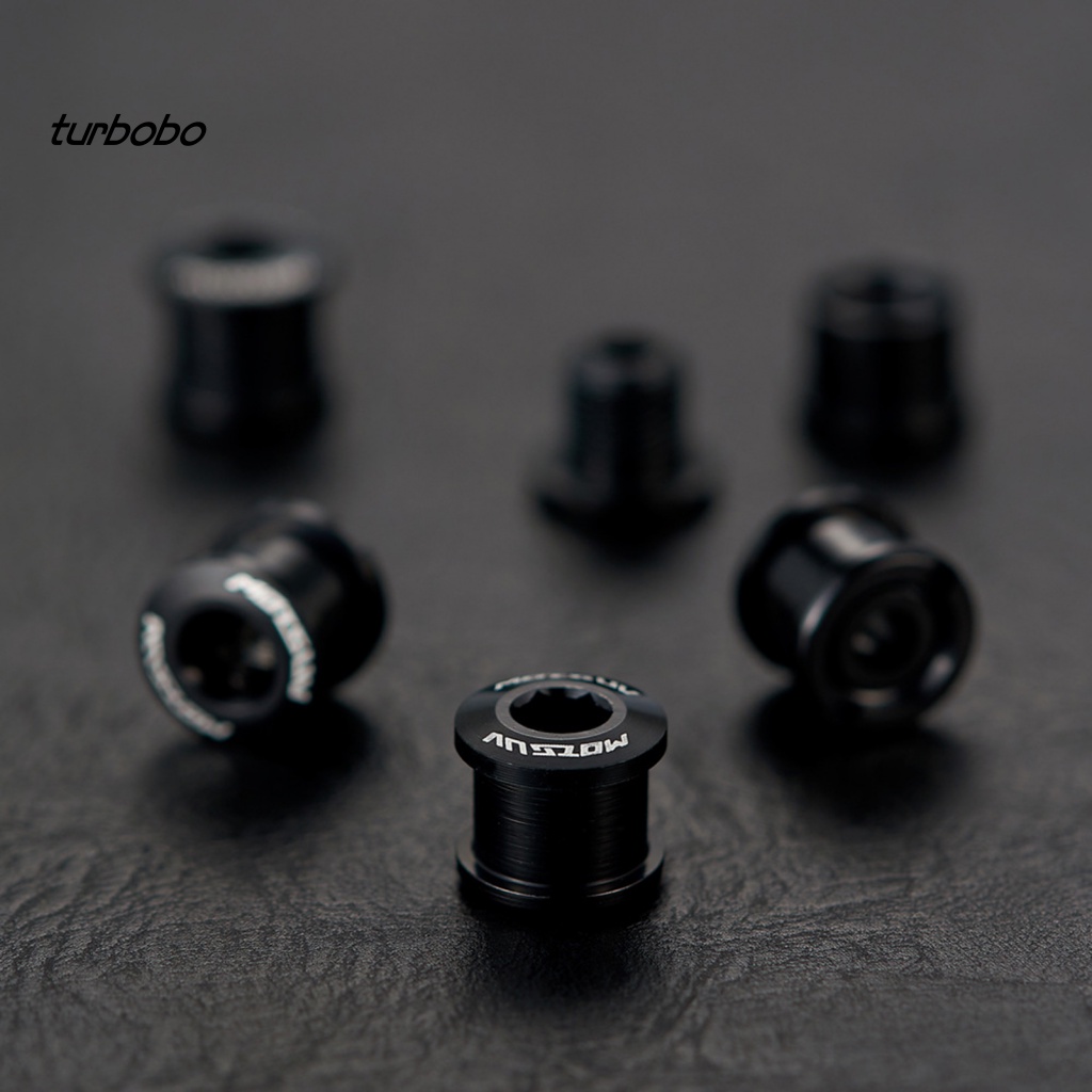 Set 5 Ốc Vít Bằng Hợp Kim Nhôm Chống Oxy Hóa Không Phai Màu Dành Cho Xe Đạp