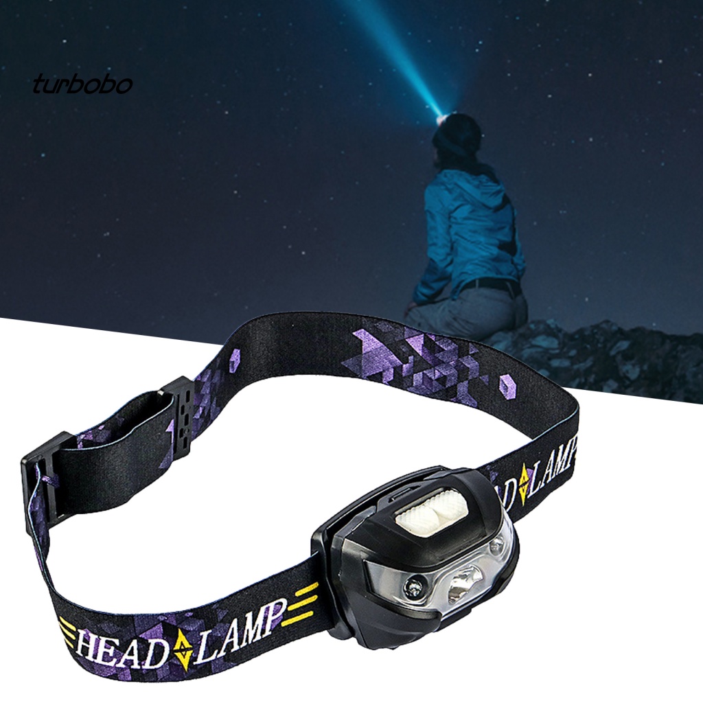 Đèn Pha Cảm Biến Turboro Chống Nước 1500mAh Chuyên Dụng Cho Chạy Bộ Ban Đêm