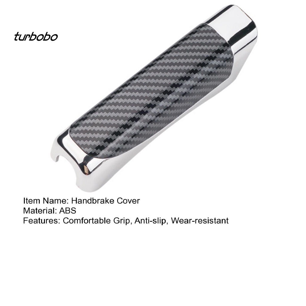 Vỏ Bọc Phanh Tay Xe Hơi Bằng Sợi Carbon Chống Trượt Thông Dụng