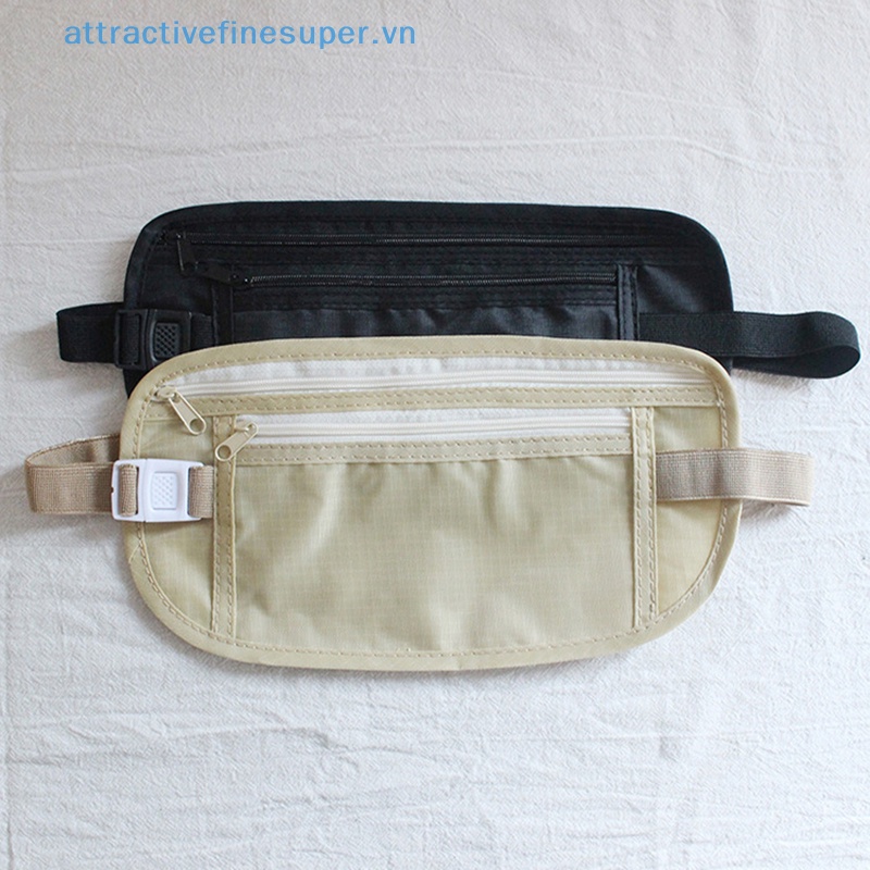 Afs Túi Đeo Thắt Lưng Đựng Tiền / Hộ Chiếu Đa Năng Dùng Khi Đi Du Lịch