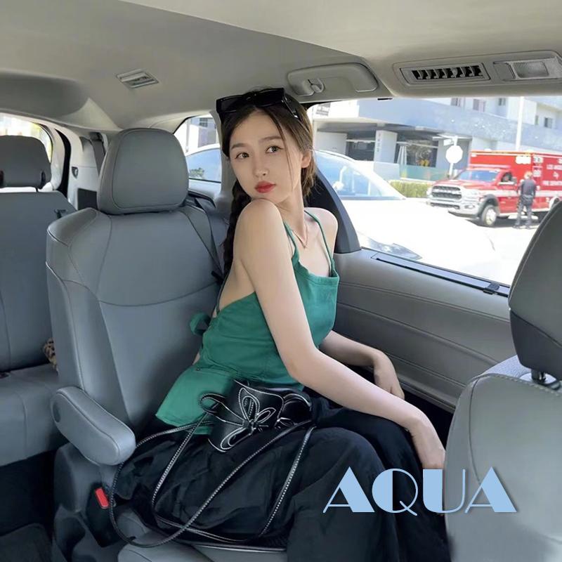 Áo Tank Top Hai Dây Hở Lưng Dáng Ôm Thời Trang Mùa Hè Cho Nữ