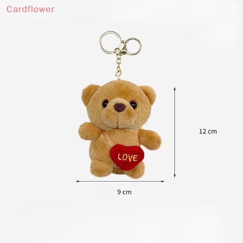 1 Móc Khóa Gấu Nhồi Bông Đáng Yêu Mới