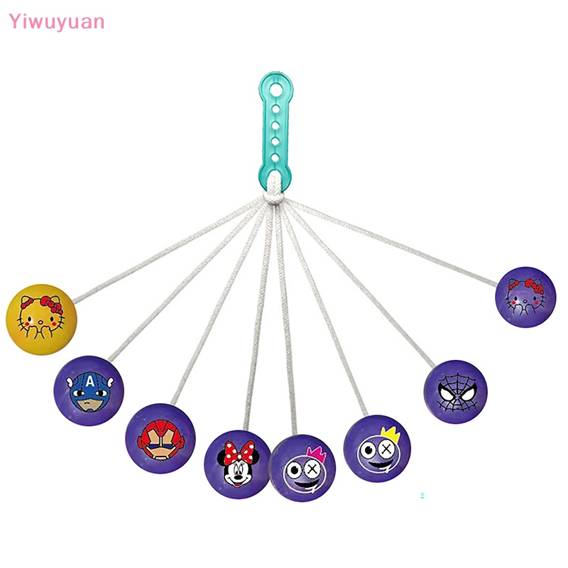 1 Cây Clackers Bằng Nhựa Mini Giảm Căng Thẳng Cho Trẻ Em Màu Sắc Ngẫu Nhiên