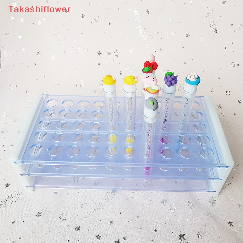 Giá Đỡ Cọ Trang Điểm Lông Mày / Môi Bằng Acrylic Tiện Dụng