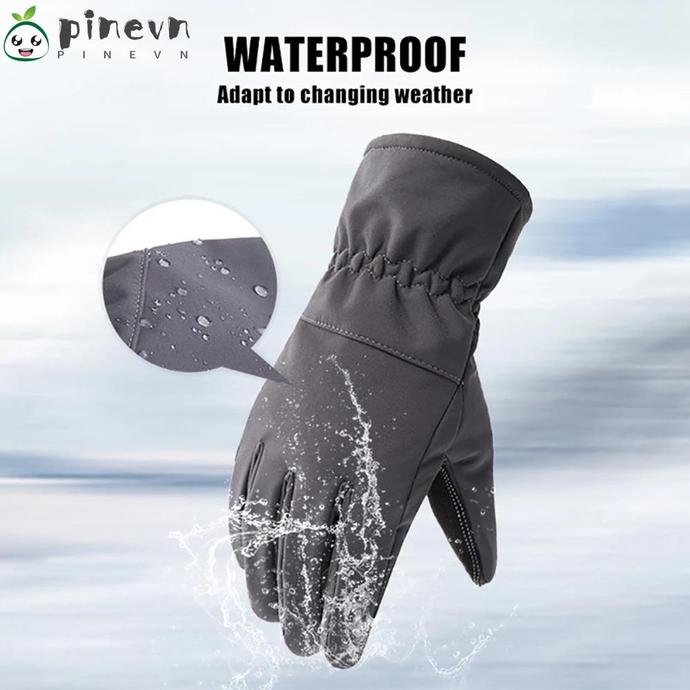 PINEVN Găng Tay Lông Nhung Chống Thấm Nước Thân Thiện Với Da