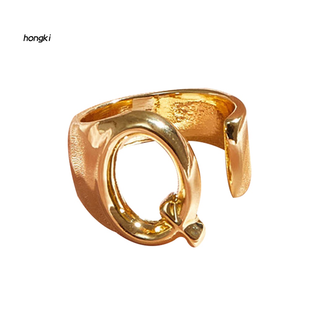 Nhẫn Hở HọA TiếT 26 Chữ CáI ThờI Trang Cho Nữ