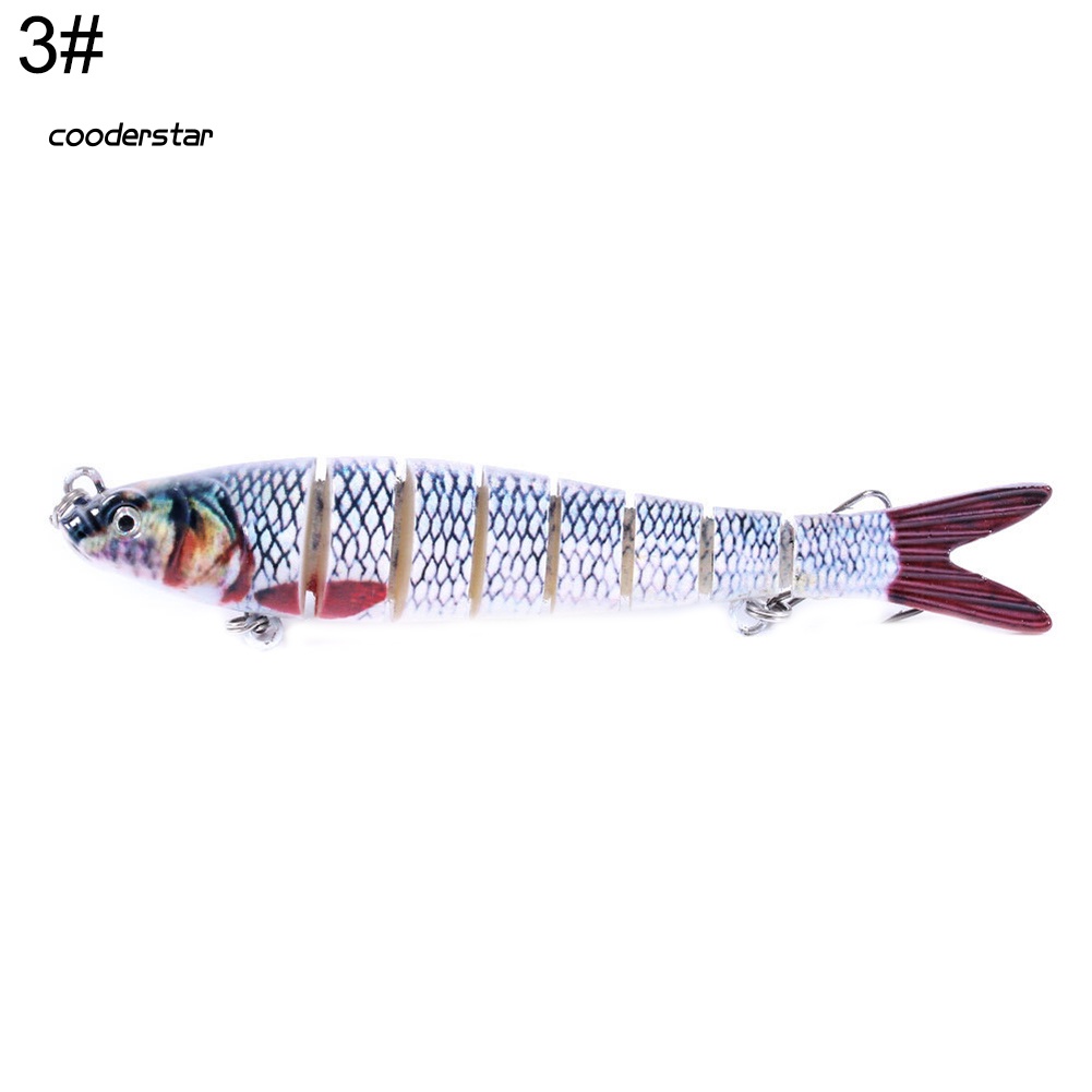 Mồi Câu Cá Giả Cứng Nhiều Khớp Nối 10cm 11g