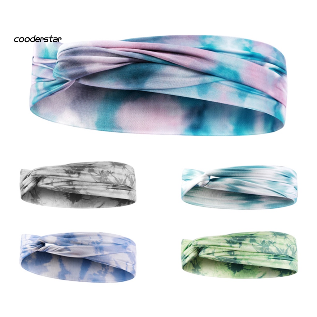 Băng Đô Nhuộm Tóc Thể Thao Thấm Hút Mồ Hôi Nhanh Khô Thoáng Khí Cho Nam Và Nữ
