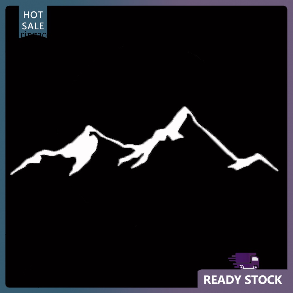 Đề Can Dán Trang Trí Thân / Cửa Sổ Xe Hơi Hình Ngọn Núi RGA