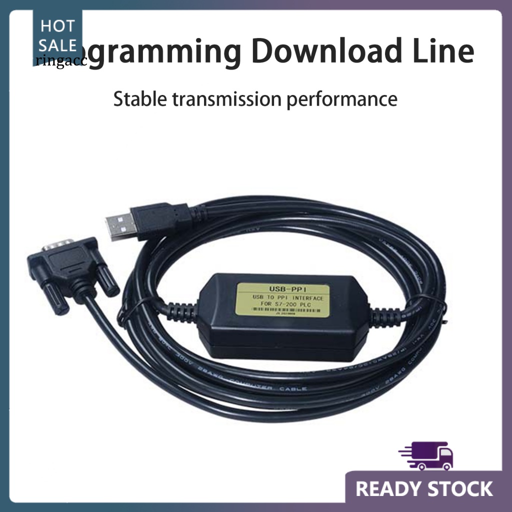 Cáp Lập Trình RGA Mạ Niken Ổn Định Đầu Ra Ngọn Lửa Chống Oxy Hóa Tốc Độ Cao USB-PPI Cho S7-