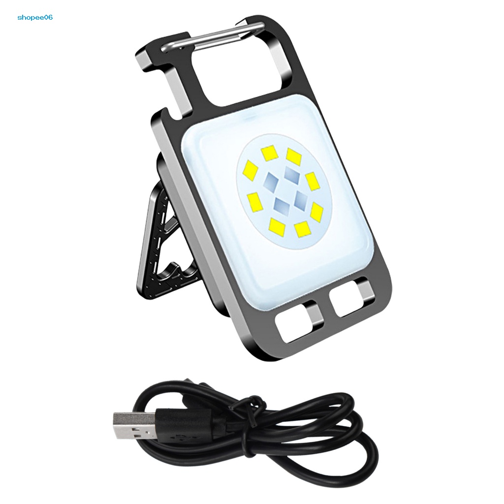 Đèn Pin LED Mini Hít Nam Châm Độ Sáng Cao Có Thể Sạc Lại Dùng Khi Đi Cắm Trại