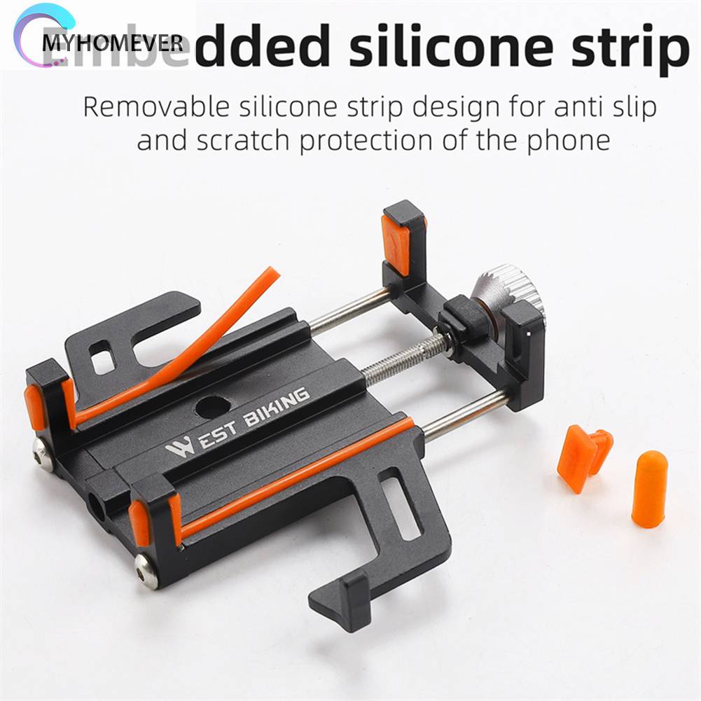 Giá Đỡ Điện Thoại Di Động Năm Chân GPS Gắn Xe Đạp Cho Tất Cả Các Dòng Điện Thoại