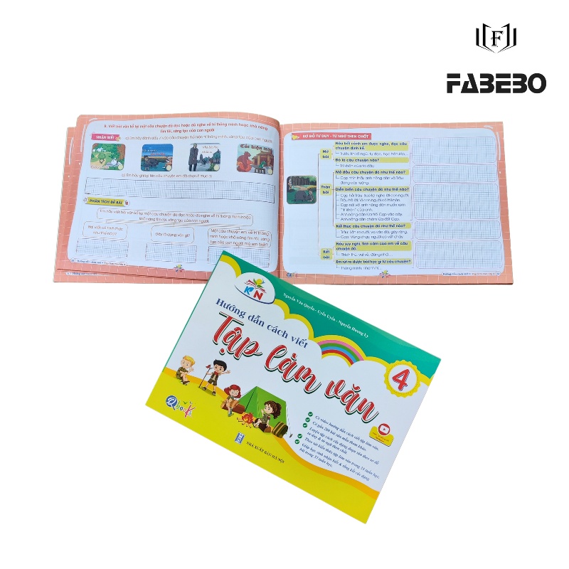 Sách - combo Hướng dẫn cách viết Tập Làm Văn lớp 4- Kết Nối+ Cánh Diều
