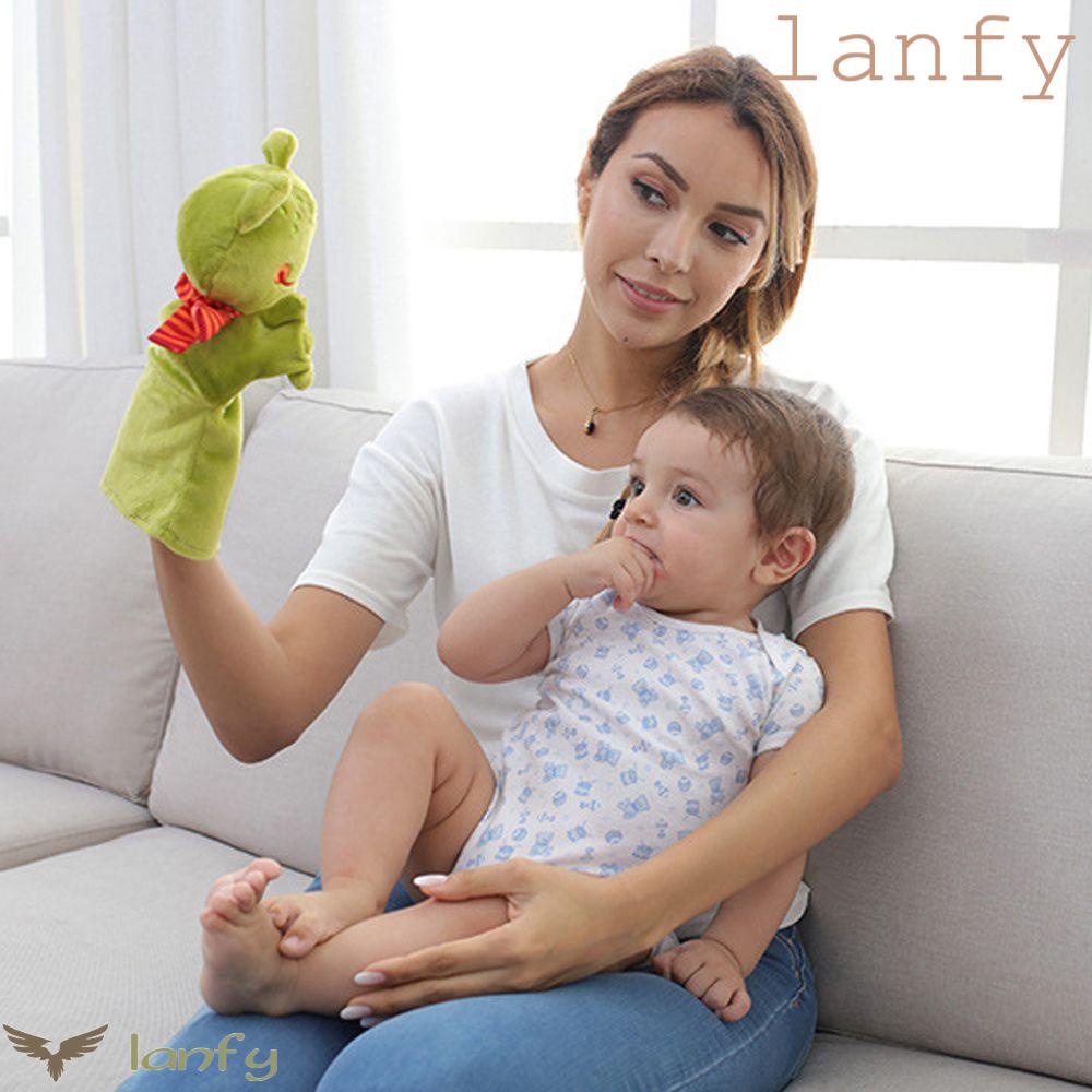 LANFY Con Rối Đeo Tay Hình Động Vật Hoạt Hình Đáng Yêu