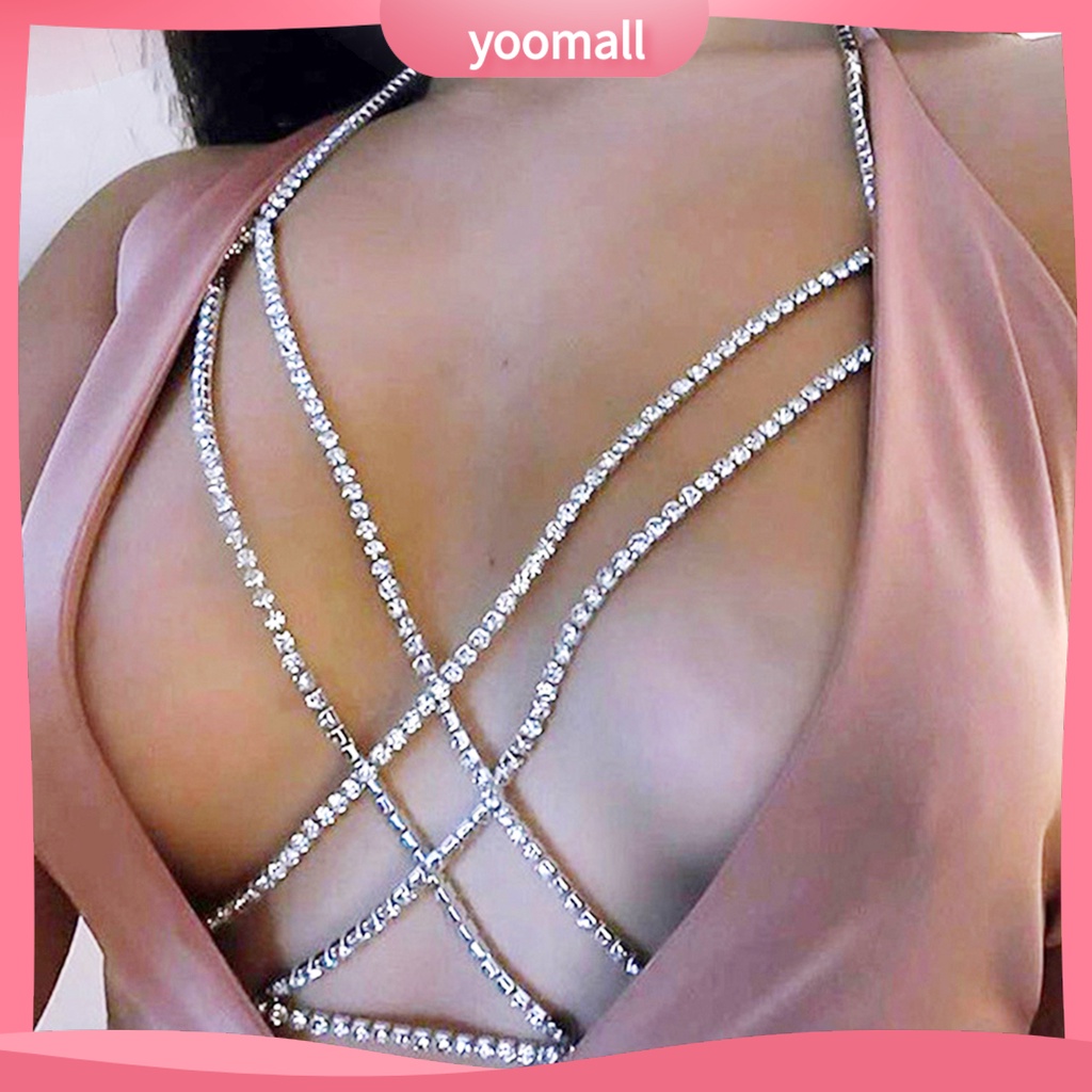 [YM] Vòng cổ Đeo Bikini Đính Đá Phong Cách Bohemian Gợi Cảm Cho Nữ